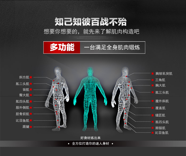 美国蜜柚官网在线下载-G116三人综合训练器(图2)